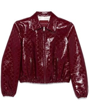 Gucci Gg Supreme Jack Met Reliëf - Rood