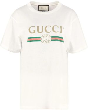 Gucci T-shirts And Polos White