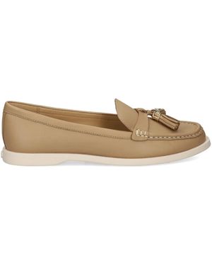 MICHAEL Michael Kors Kiernan Leather Loafers - Brown