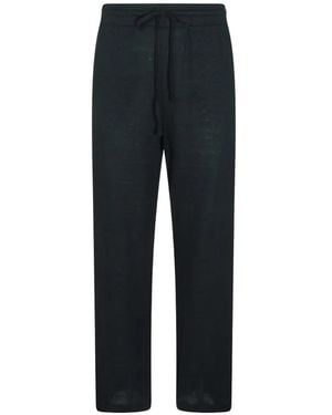 Not Shy Drawstring-Fastening Track Trousers - Black