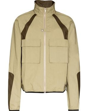 RANRA Paneled Track Jacket - Natural