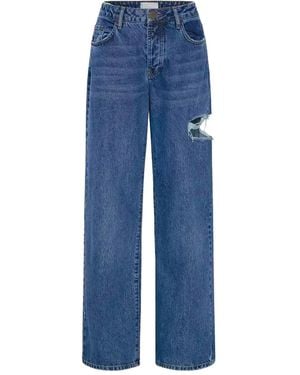 One Teaspoon Jackson Ripped-Detail Jeans - Blue