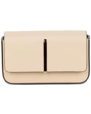 Tod's Chain-Strap Clutch Bag - Natural