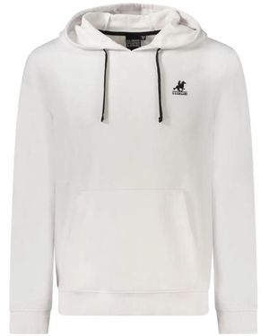 U.S. Grand Hoodie En Coton - White