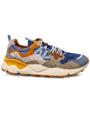 Flower Mountain Yamano 3 Sneakers Met Vlakken - Blauw