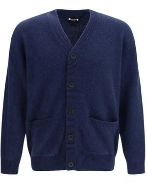 Prada Cárdigan Re-Cashmere - Azul