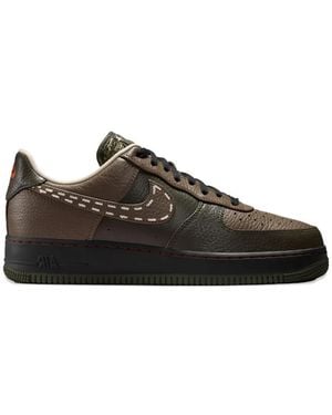Nike Air Force 1 Low '07 Perforated Low Top Trainers - Black
