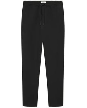 Les Deux Pantalon De Jogging À Motif Monogrammé - Noir