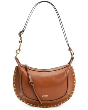 Isabel Marant Oskan Moon Shoulder Bag - White