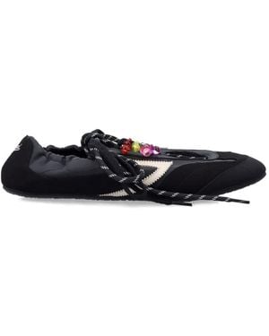 PURAAI Beaded Trainers - White