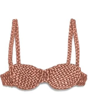 Isa Boulder Challenger Bikini Top - Brown