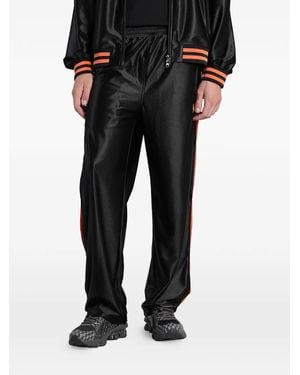 Needles Side-Stripe Track Pants - Black