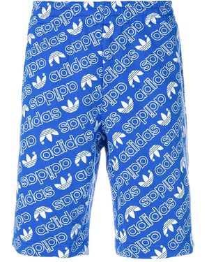 adidas Aop Shorts - Blue