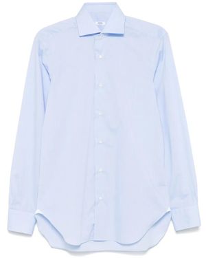 Barba Napoli Cotton Shirt - White