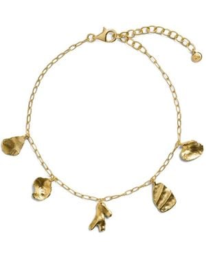 Monica Vinader Bracciale Asimmetrico Fragments - Metallizzato