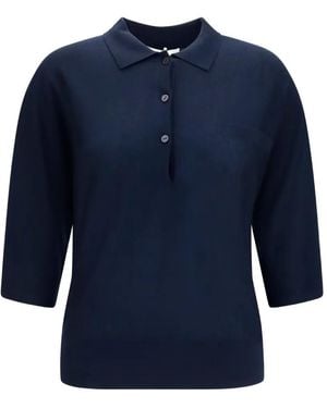 Lisa Yang Pull Norie À Manches Trois-Quarts - Blue