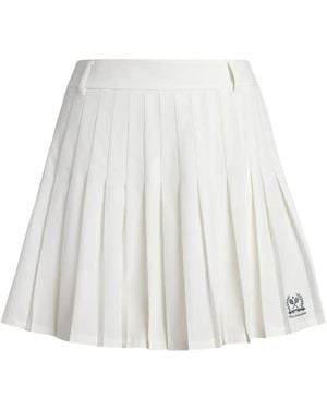 Polo Ralph Lauren Pleated Miniskirt - White