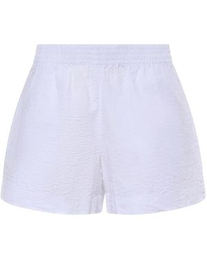 MC2 Saint Barth Elastic-Waistband Shorts - White