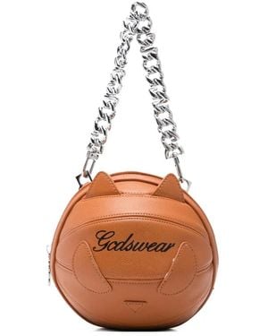 Gcds Cat-Shape Basketball Tote Bag - White