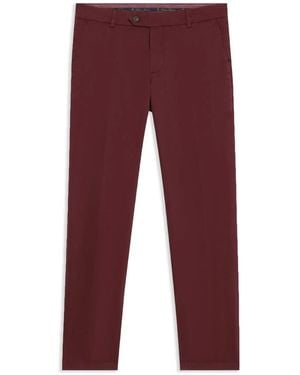 Brooks Brothers Pressed-Crease Tapered Trousers