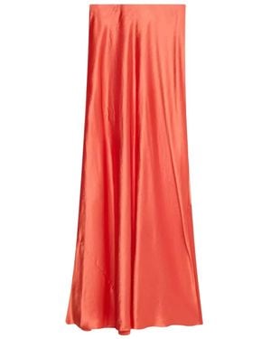 Vince Falda larga con corte al bies - Rojo