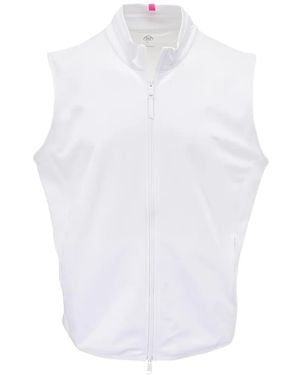 G/FORE Zip Sleeveless Gilet - White