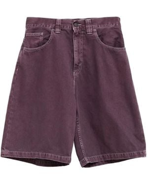 Carhartt Short Brandon En Coton - Purple