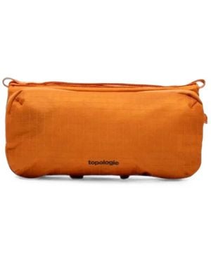Topologie Sac Porté Épaule Bottle Sacoche En Tissu Indéchirable - Orange