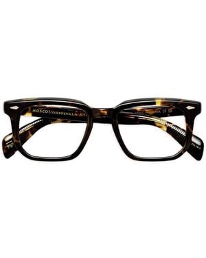 Moscot Zissel Brille Mit Eckigem Gestell - Schwarz