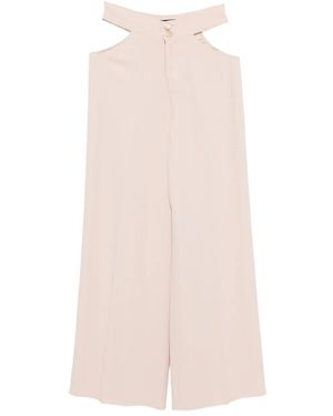 Xenia Magera Cut-Out Detail Trousers - Pink