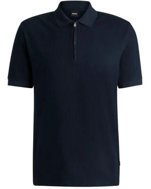BOSS H-Paras 120 Polo Shirt - Blue