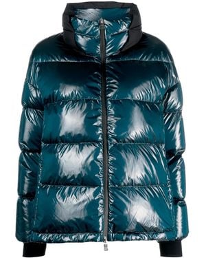 Herno High-Neck Padded Jacket - Green