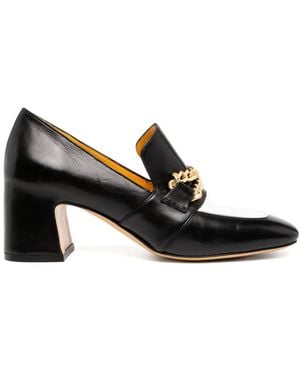 Madison Maison Square Toe Court Shoes - Black