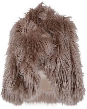 BB COUTURE Open-Front Jacket - Brown
