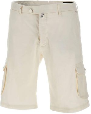 Kiton Cargo Pocket Shorts - Natural