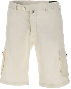 Kiton Cargo Pocket Shorts - Natural