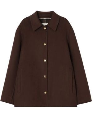 Burberry Buttoned Jacket - Brown