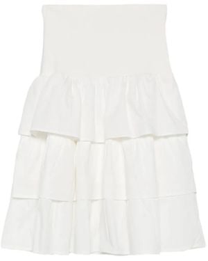 GIMAGUAS Joan Midi Skirt - White