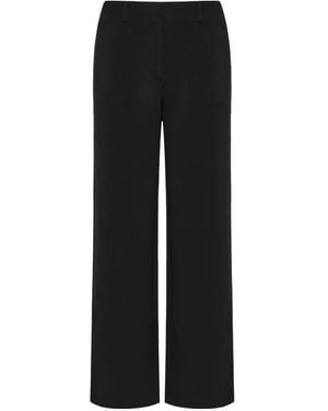 Theory Stretch-Knit Pants - Black