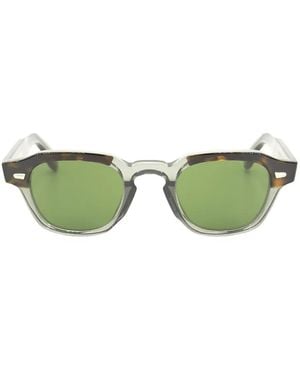 Cutler and Gross Tortoiseshell Sunglasses - Green