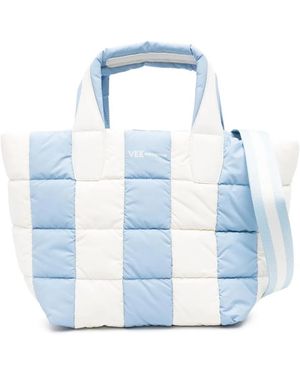 VEE COLLECTIVE Kleine Porter Handtasche - Blau