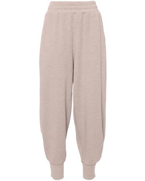 Varley Mélange-Effect Tapered Pants - Natural