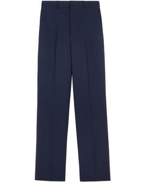 Tod's Tailored Straight-Leg Trousers - Blue