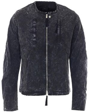 Thom Krom Veste À Effet Marbré - Blue