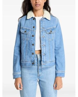 Lee Jeans Rider Collared Jacket - Blue