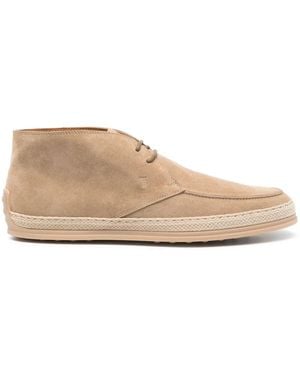 Tod's スエード ブーツ - ナチュラル