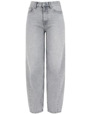 ViCOLO Belt-Loop Pocket Jeans - Gray