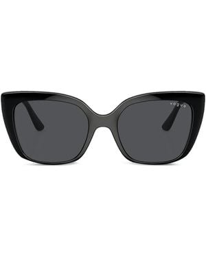 Vogue Eyewear Cat-Eye Frame Sunglasses - Black