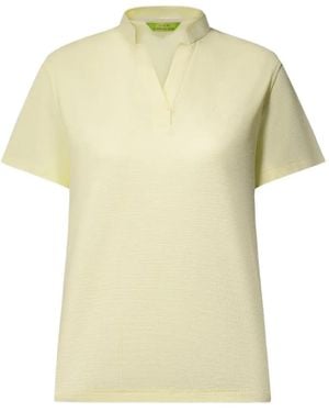 Shanghai Tang Tang Playmaker Collared Short-Sleeve T-Shirt - Yellow