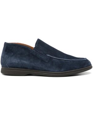 Cesare Attolini Suede Loafers - Blue